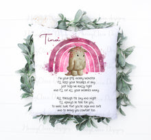 Load image into Gallery viewer, Worry Monster Cushion Green
