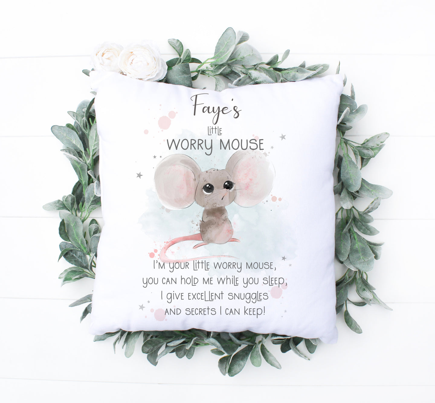 Worry Mouse Cushion